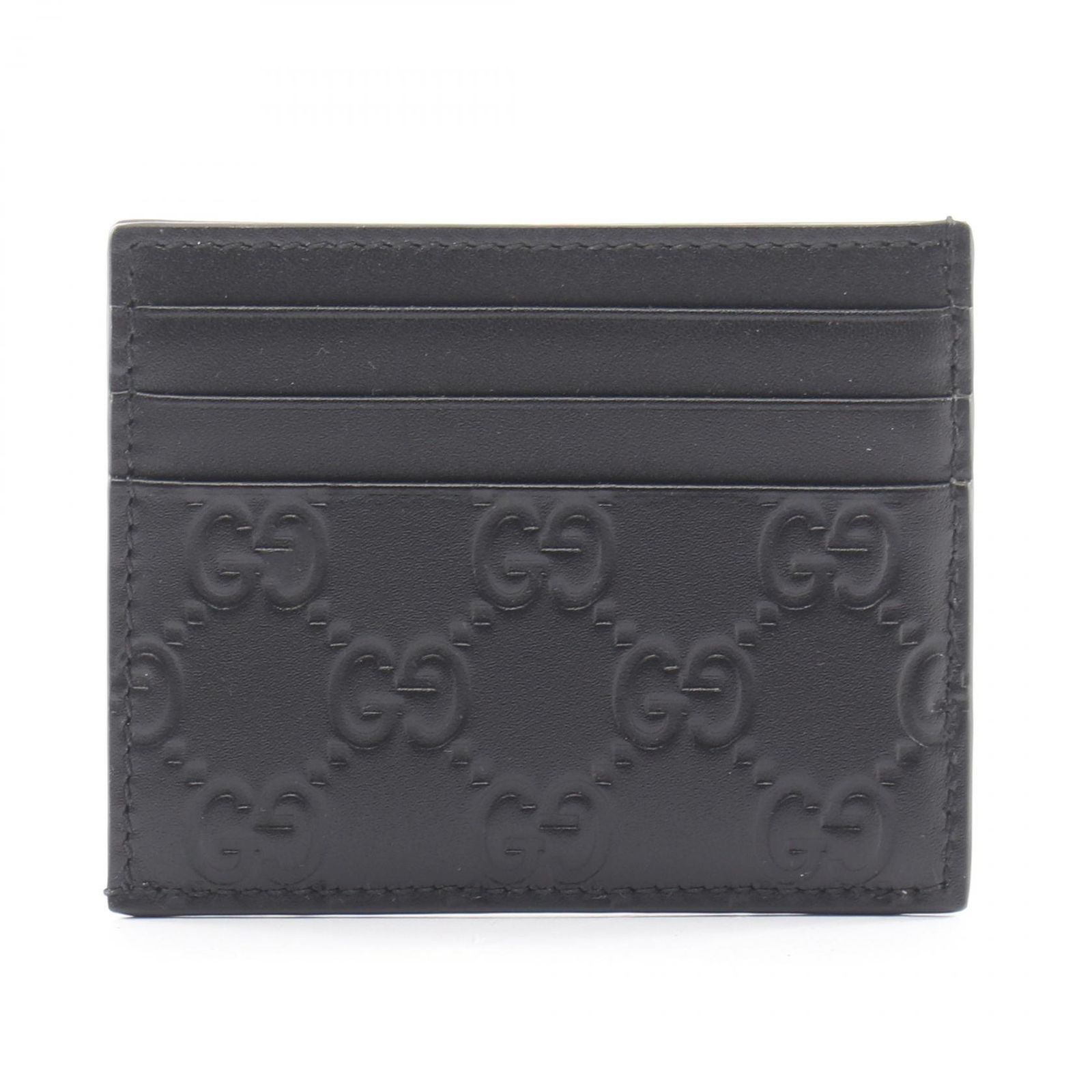 グッチ GUCCI カードケース GGエンブレム 850187AAFDV1000 レザー カードケース ユニセックス 新品