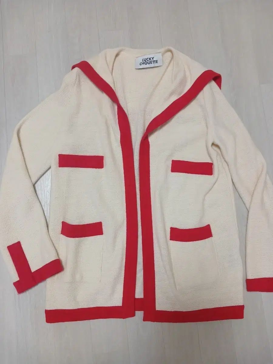 LUCKY CHOUETTE ラッキーシュエトゥ ウールカシミア セーラー カーディガン