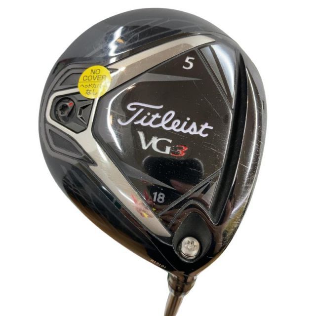 【中古】 タイトリスト Titleist VG3(2018) 5W フェアウェイウッド FW Titleist VG F(2018) (フレックスS) メンズ 男性用 右利き 右用 Cランク ゴルフクラブ