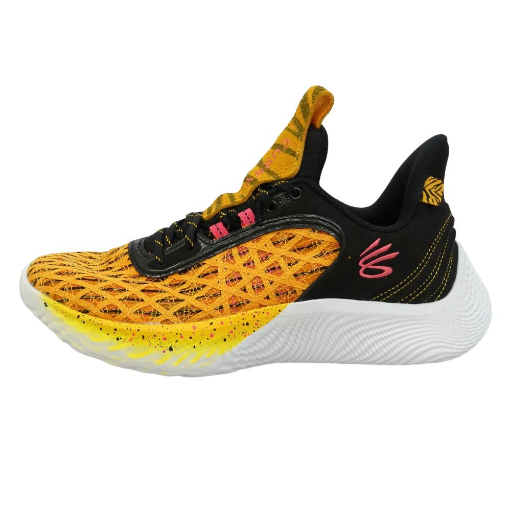 アンダーアーマー Under Armour 3024248-003 × Sesame Street Curry Flow 9 セサミストリート カリー フロー 9 スニーカー ブラック系 イエロー系 28cm【極上美品】【中古】