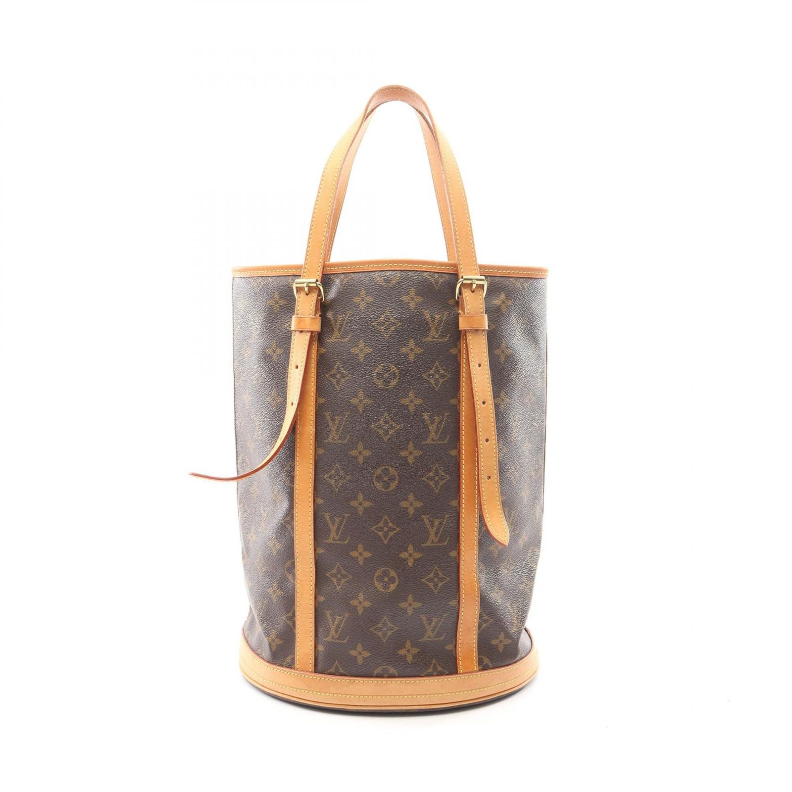 ルイ・ヴィトン LOUIS VUITTON ショルダーバッグ バケットGM モノグラム M42236 PVCコーティングキャンバス レザー バケットGM レディース Used B