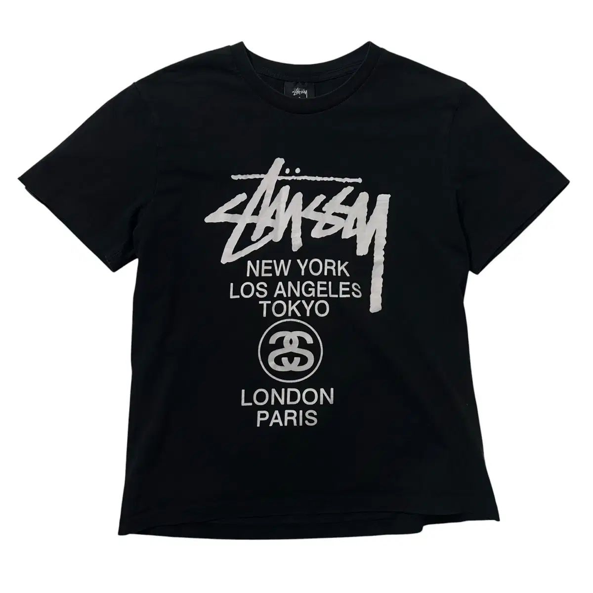 レディース M-L STUSSY WORLD TOUR 半袖 Tシャツ