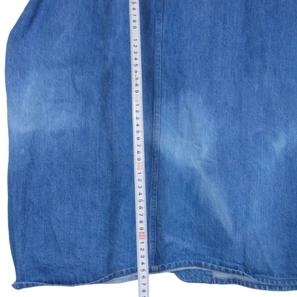 COMOLI コモリ 21AW U03-01013 デニム ワーク ジャケット インディゴ