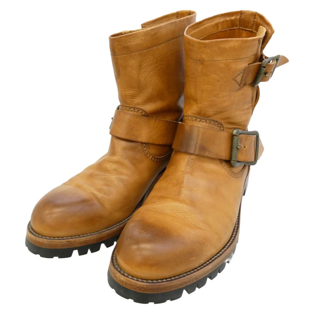 PADRONE パドローネ ENGINEER BOOTS エンジニアブーツ ライトブラウン系 41【中古】