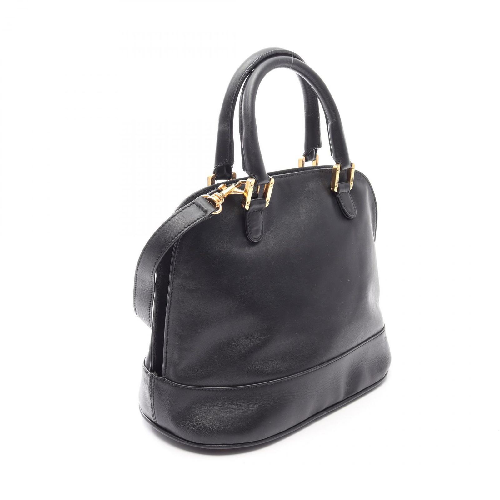 ロエベ LOEWE ハンドバッグ アナグラム 2WAY ブラック レザー