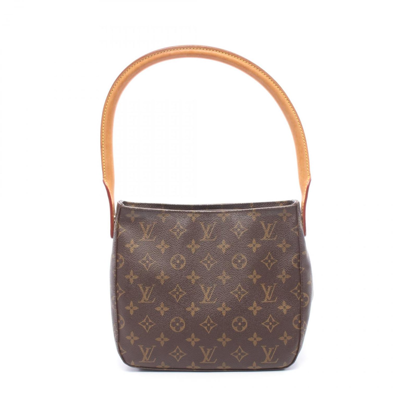 ルイ・ヴィトン LOUIS VUITTON ショルダーバッグ ルーピングMM M51146 PVCコーティングキャンバス レザー ルーピングMM レディース Used B