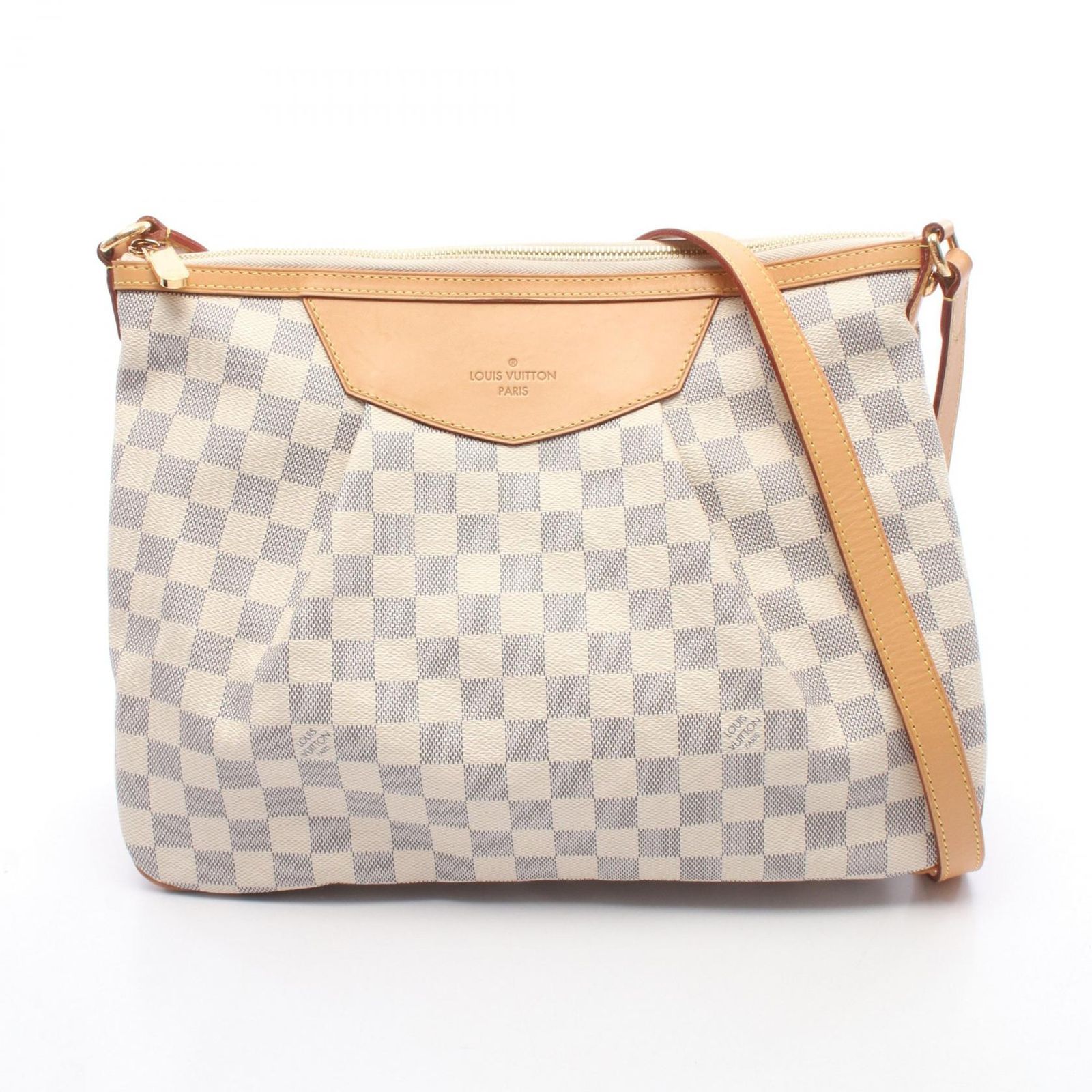 ルイ・ヴィトン LOUIS VUITTON ショルダーバッグ シラクーサMM N41112 PVCコーティングキャンバス レザー シラクーサMM レディース Used A
