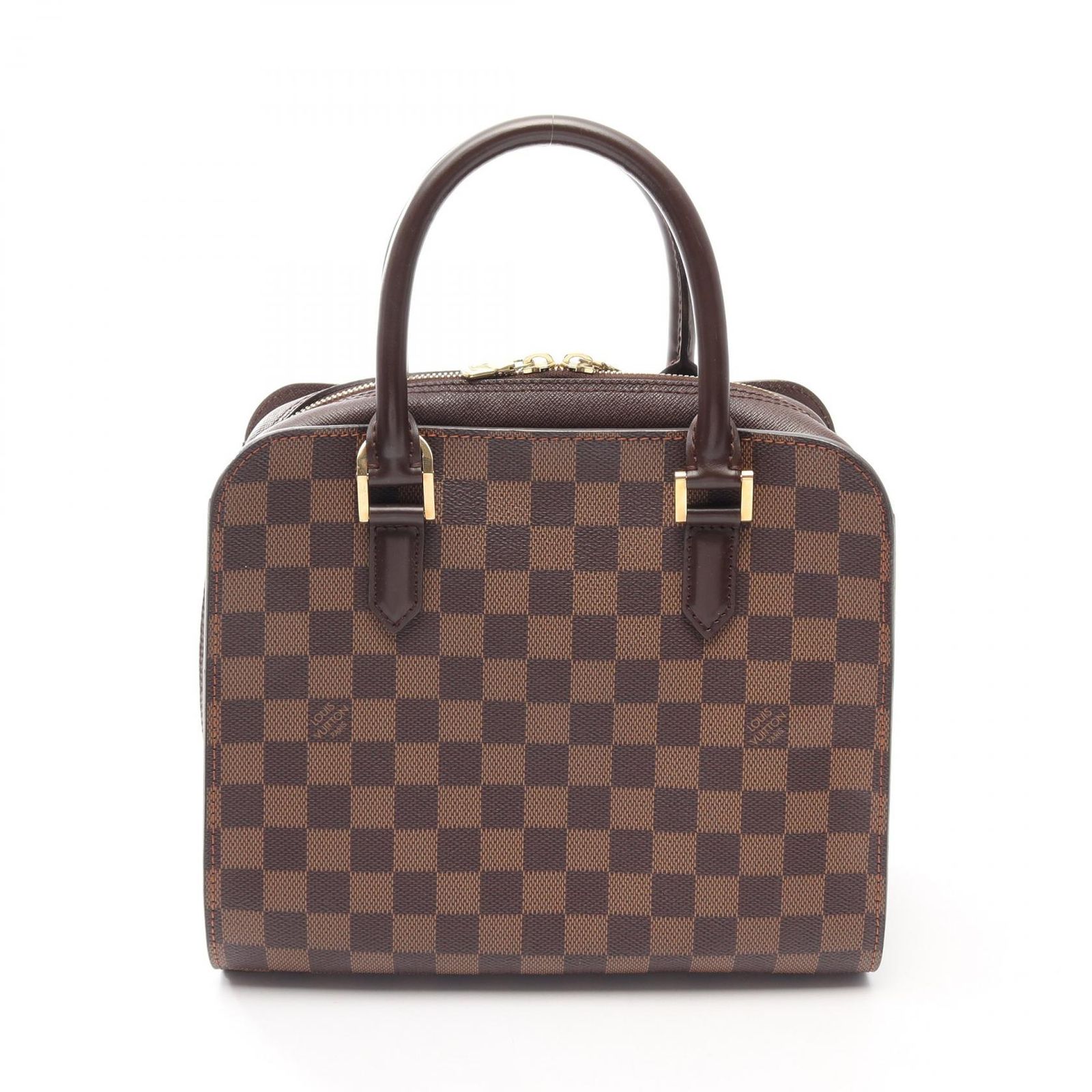 ルイ・ヴィトン LOUIS VUITTON ハンドバッグ トリアナ N51155 PVCコーティングキャンバス レザー トリアナ レディース Used A