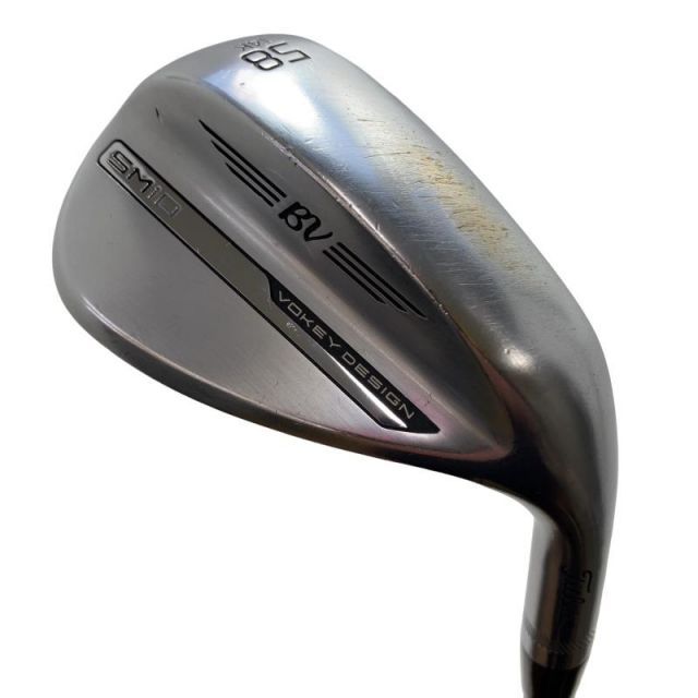 【中古】 タイトリスト VOKEY SPIN MILLED SM10 ツアークロム 58°/14°K ウェッジ WG BV 105 (フレックスその他) メンズ 男性用 右利き 右用 Dランク ゴルフクラブ