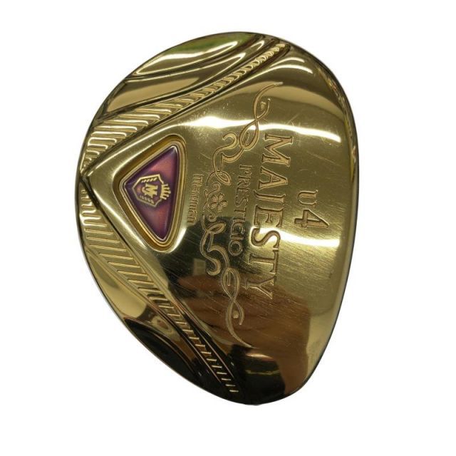 【中古】 マジェスティゴルフ(旧マルマン) MAJESTY PRESTIGIO Gold Premium 4U ユーティリティ UT リシャフト (フレックスその他) メンズ 男性用 右利き 右用 Cランク ゴルフクラブ