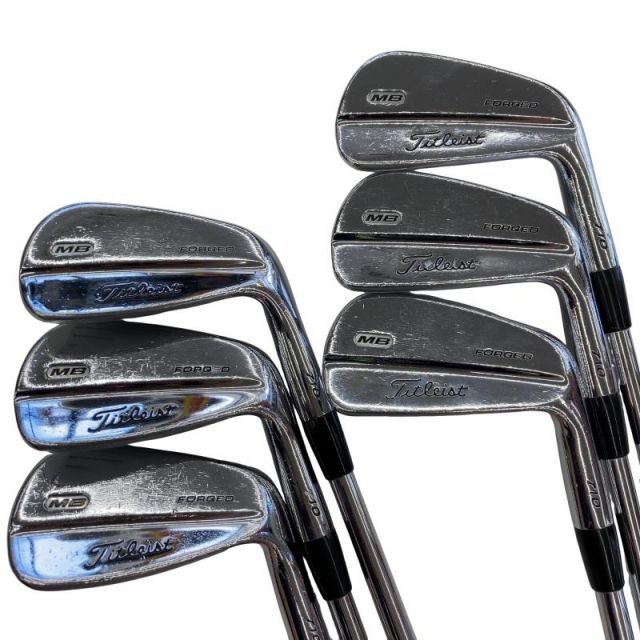 【中古】 タイトリスト Titleist MB 710 6S アイアンセット IR Dynamic Gold (フレックスS) メンズ 男性用 右利き 右用 Dランク ゴルフクラブ