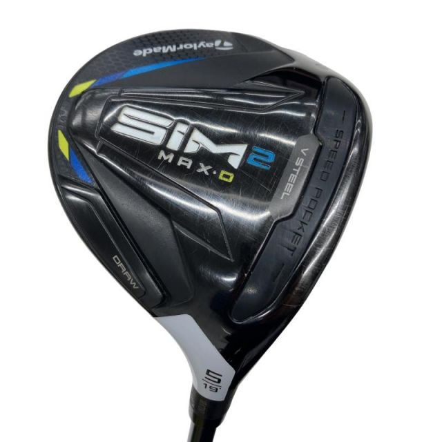 【中古】 テーラーメイド SIM2 MAX-D 5W フェアウェイウッド FW TENSEI BLUE TM50(SIM2 FW) (フレックスS) メンズ 男性用 右利き 右用 Cランク ゴルフクラブ
