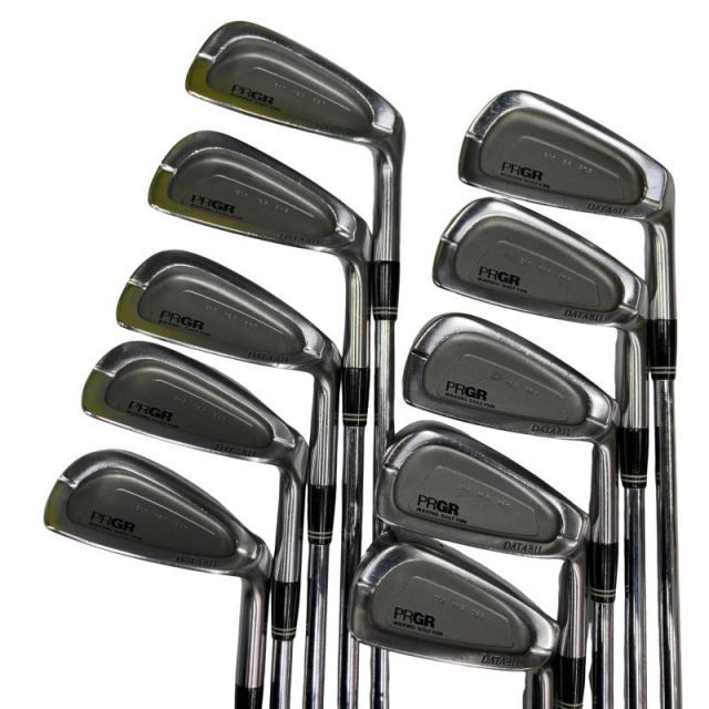 【中古】 プロギア DATA811 10S アイアンセット IR Spec Steel (フレックスS) メンズ 男性用 右利き 右用 Cランク ゴルフクラブ
