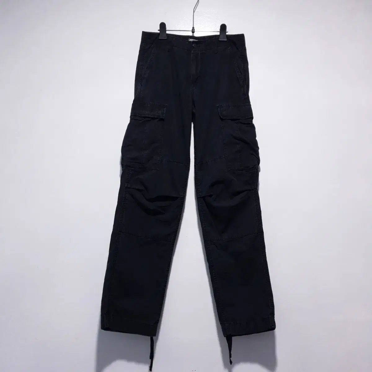 Carhartt WIP リップストップ Regular カーゴ パンツ ブラック (29-30インチ)