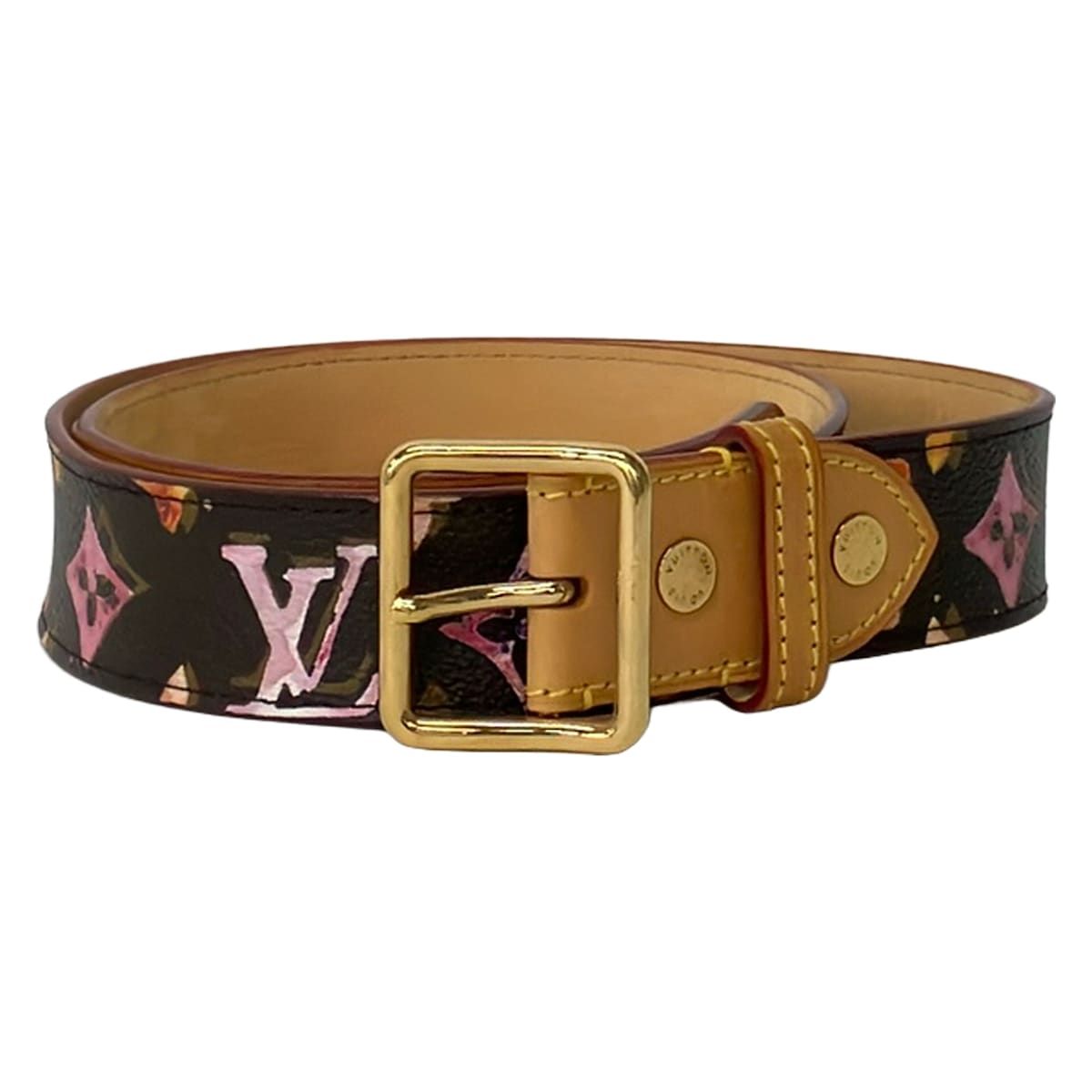 LOUIS VUITTON(ルイヴィトン) ベルト モノグラムウォーターカラー 90
