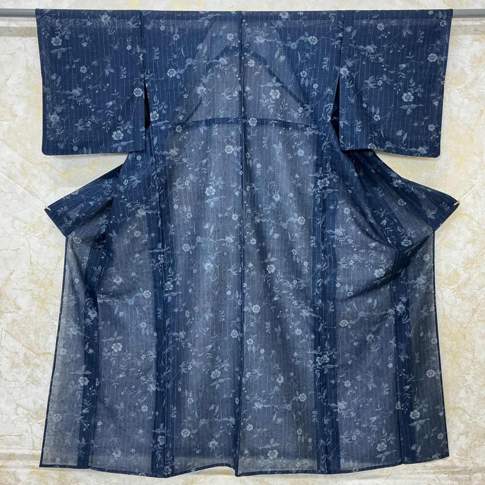 ◇kimono+one◇kimonoarisa◇夏物夏着物◇お洒落な小紋着物◇紗織◇広