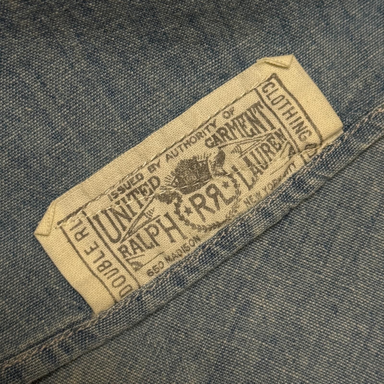 RRL CHAMBRAY SHIRT シャンブレーデニムシャツ ダブルアールエル