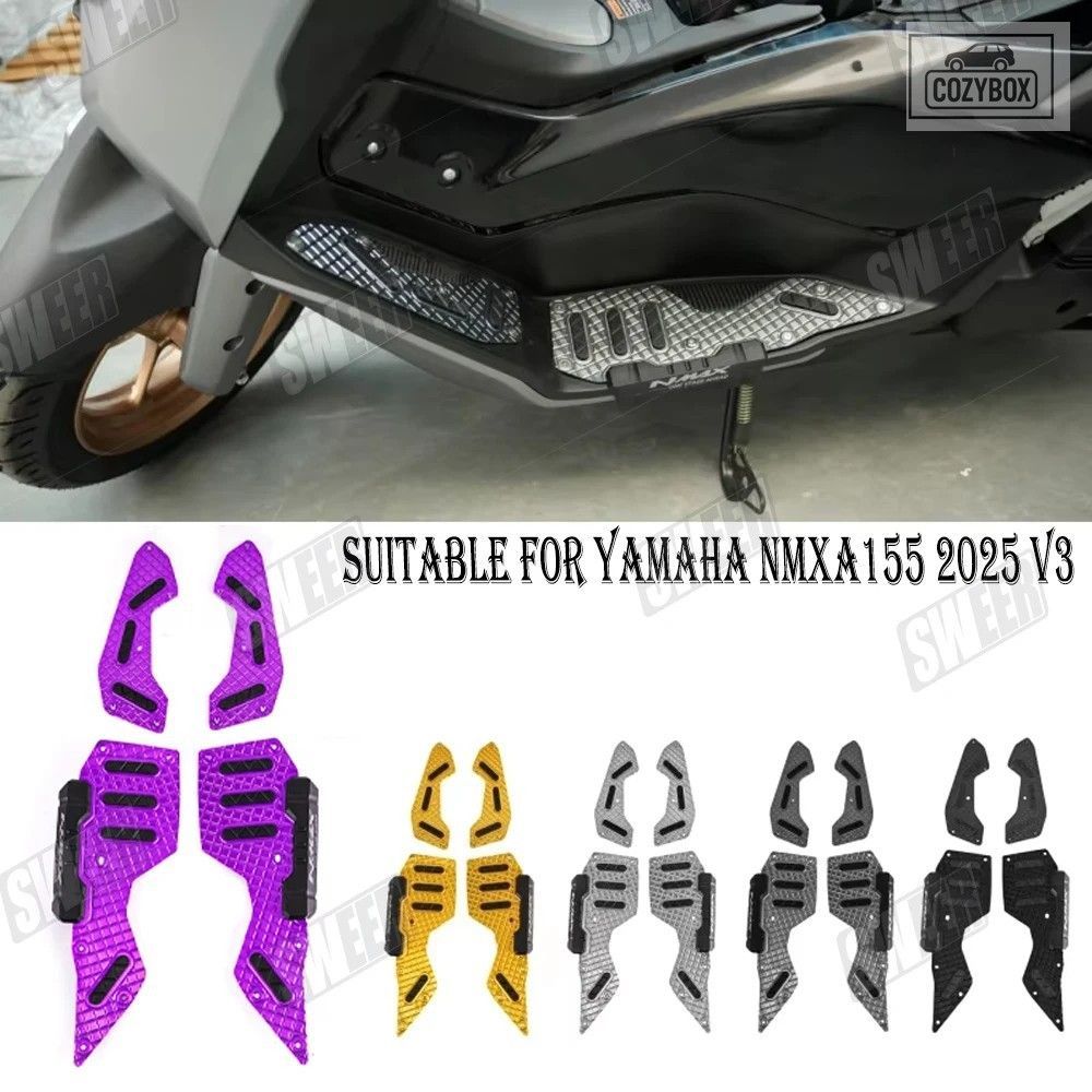 ヤマハ NMXA155 2025 V3 フットパッドフットフットレスト Peda フット Holdl オート