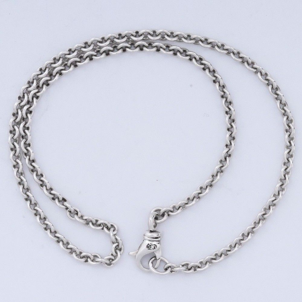 CHROME HEARTS ネックレス NEチェーン 18インチ シルバー - メルカリ