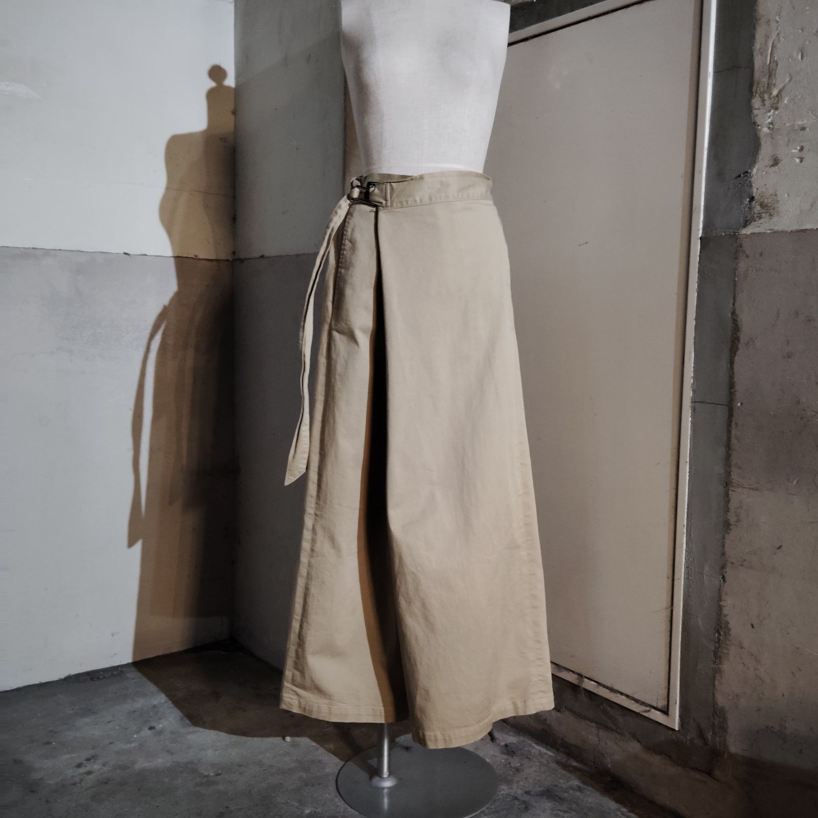 S'YTE アシンメトリーベルテッドワイドパンツ サイト Yohji Yamamoto