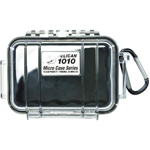 PELICAN ハードケース 1010 N 0.2L ブラック/透明トウメイ 1010-025-100ｍａ