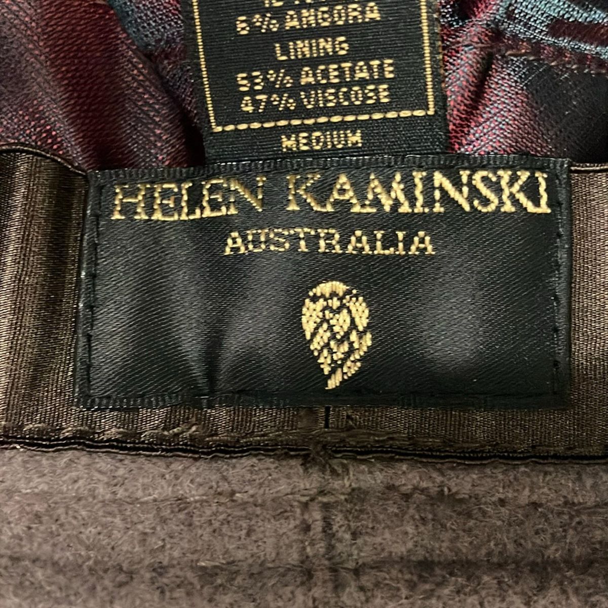 HELEN KAMINSKI(ヘレンカミンスキー) 帽子 MEDIUM - グレーベージュ