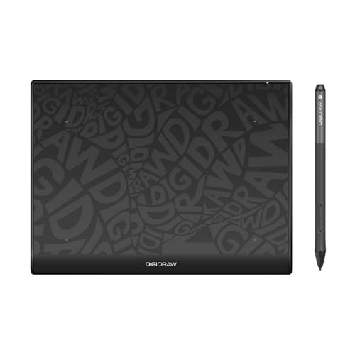 DIGIDRAW ペンタブレット T410 16384 段階筆圧検知 バッテリーフリーペン イラスト・お絵描き対応 Windows/Mac/Android 対応 オンライン授業 OSU! ゲーム 初心者向け板タブｍａ