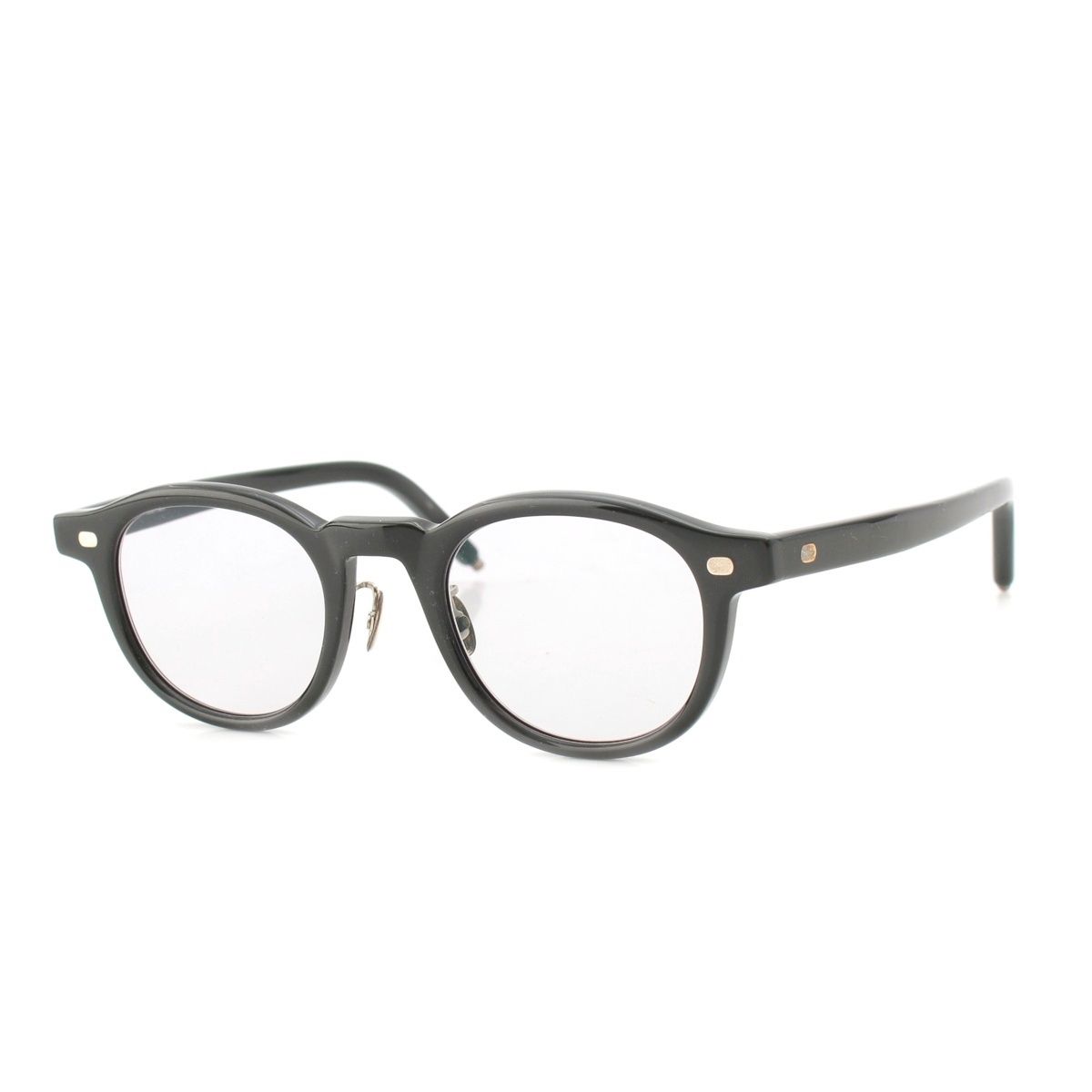 10eyevan no.1 Ⅲ FR(47) セルロイド SV925 レンズ2種(オリジナル/カラー) メガネ ブラックグリーン 47□23 147【中古】