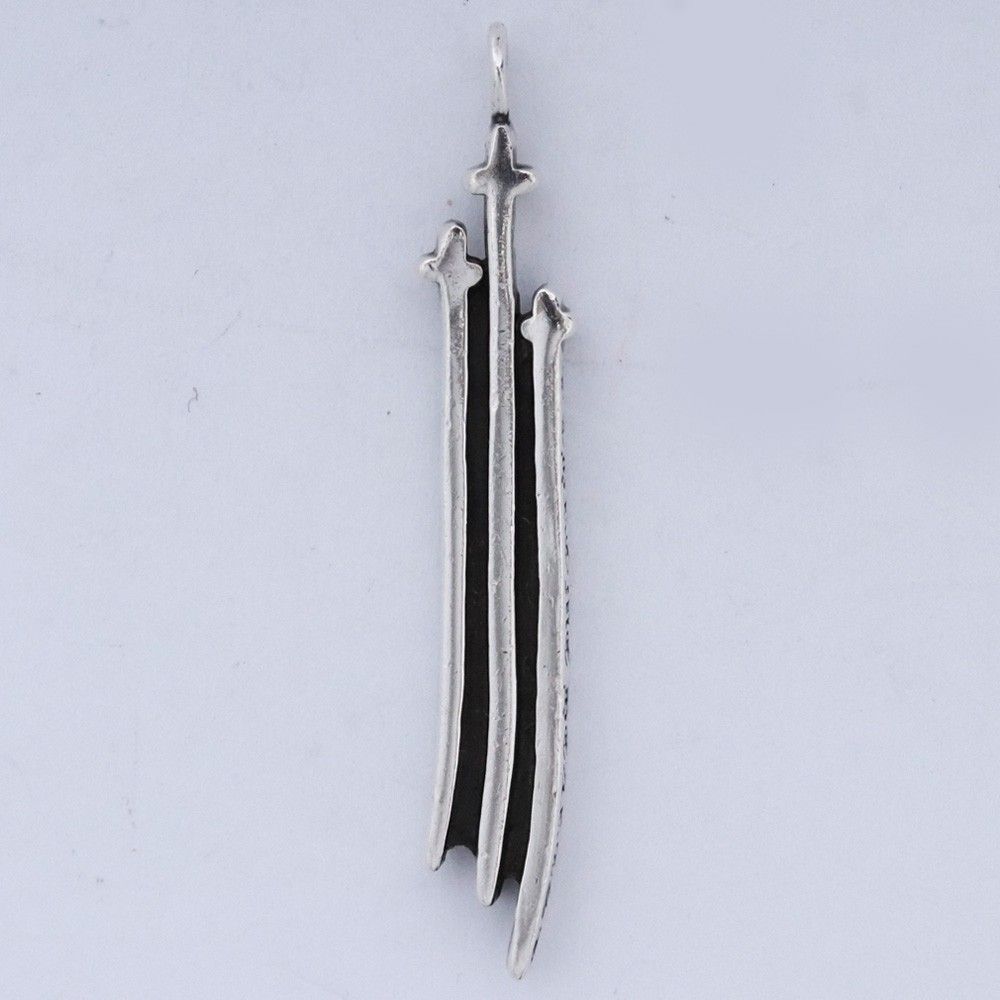 CHROME HEARTS CROSS CHARM RS3クロスチャーム CHROME HEARTS RS3 クロスチャーム シルバー - メルカリ