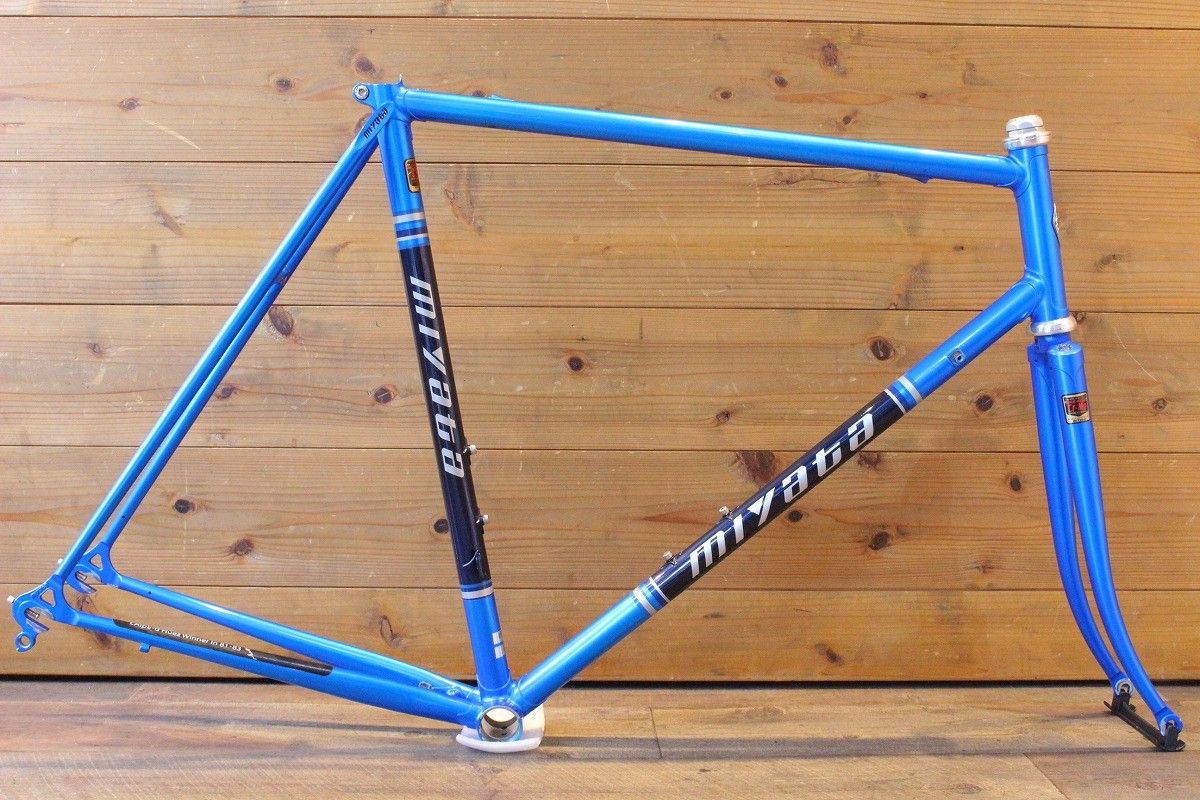 ミヤタ MIYATA ザ ミヤタ レジェンドブルー THE MIYATA LEGEND BLUE 580サイズ クロモリ ロードバイク フレームセット 【名古屋店】