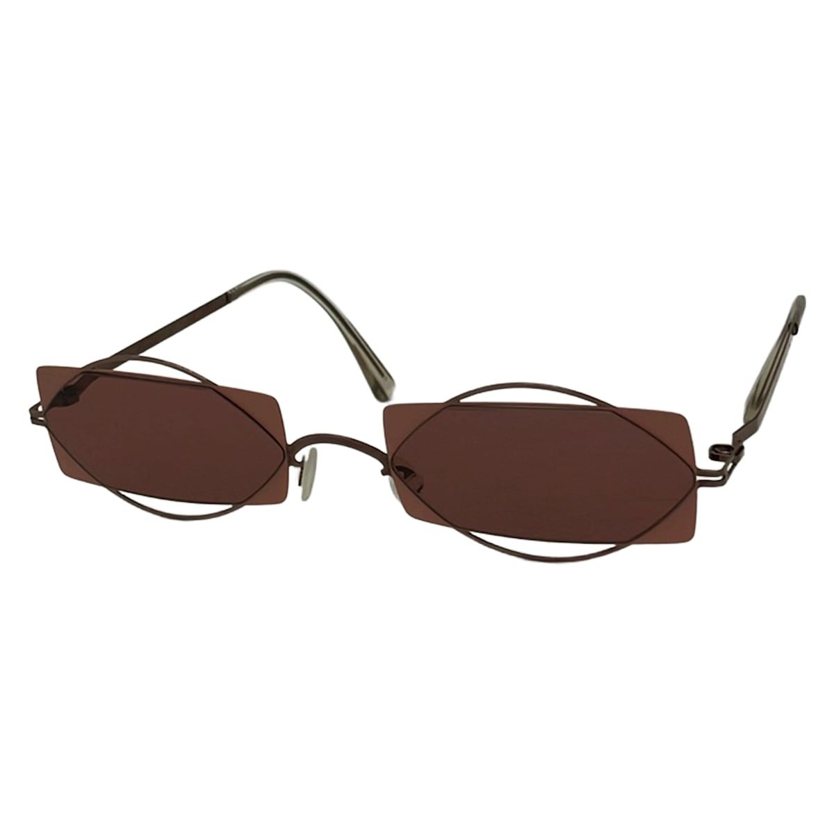 MYKITA(マイキータ) サングラス - ボルドー×ピンクゴールド