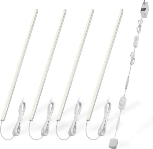 フィギュア ライト キャビネットライト 昼光色 6000K 4PCS | 間接照明, 取付簡単, ガラスケース/コレクションケース/ディスプレイケース用, キッチン/本棚/店舗装飾用AR 8a5c82d0