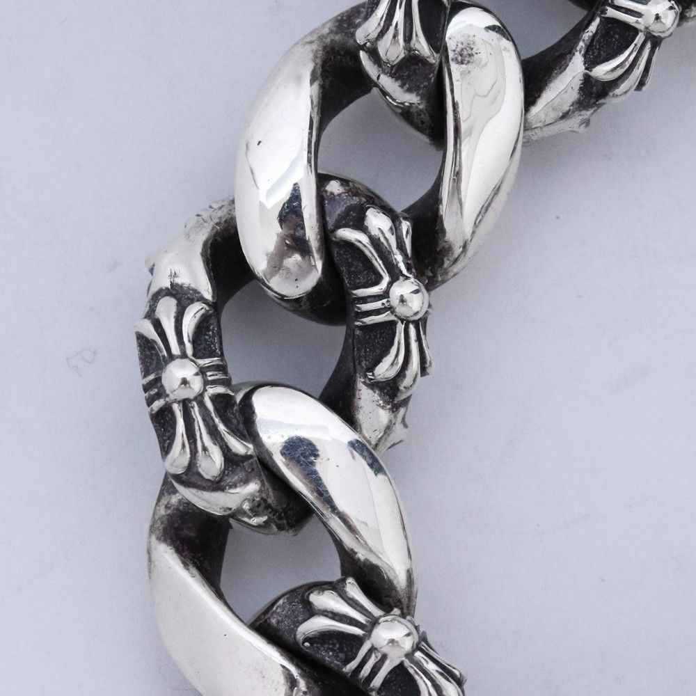 CHROME HEARTS ファンシーチェーン クリップ ブレスレット 13リンク