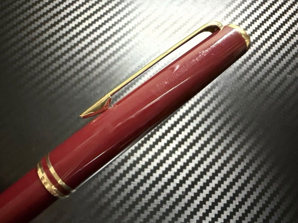 極美品 モンブラン montblanc クラシック ボールペン ボルドー - メルカリ