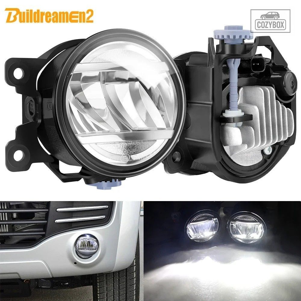 Upgrate フォグライトアセンブリ 40W 車 Canbus LED フォグランプ H11 ジープ レネ