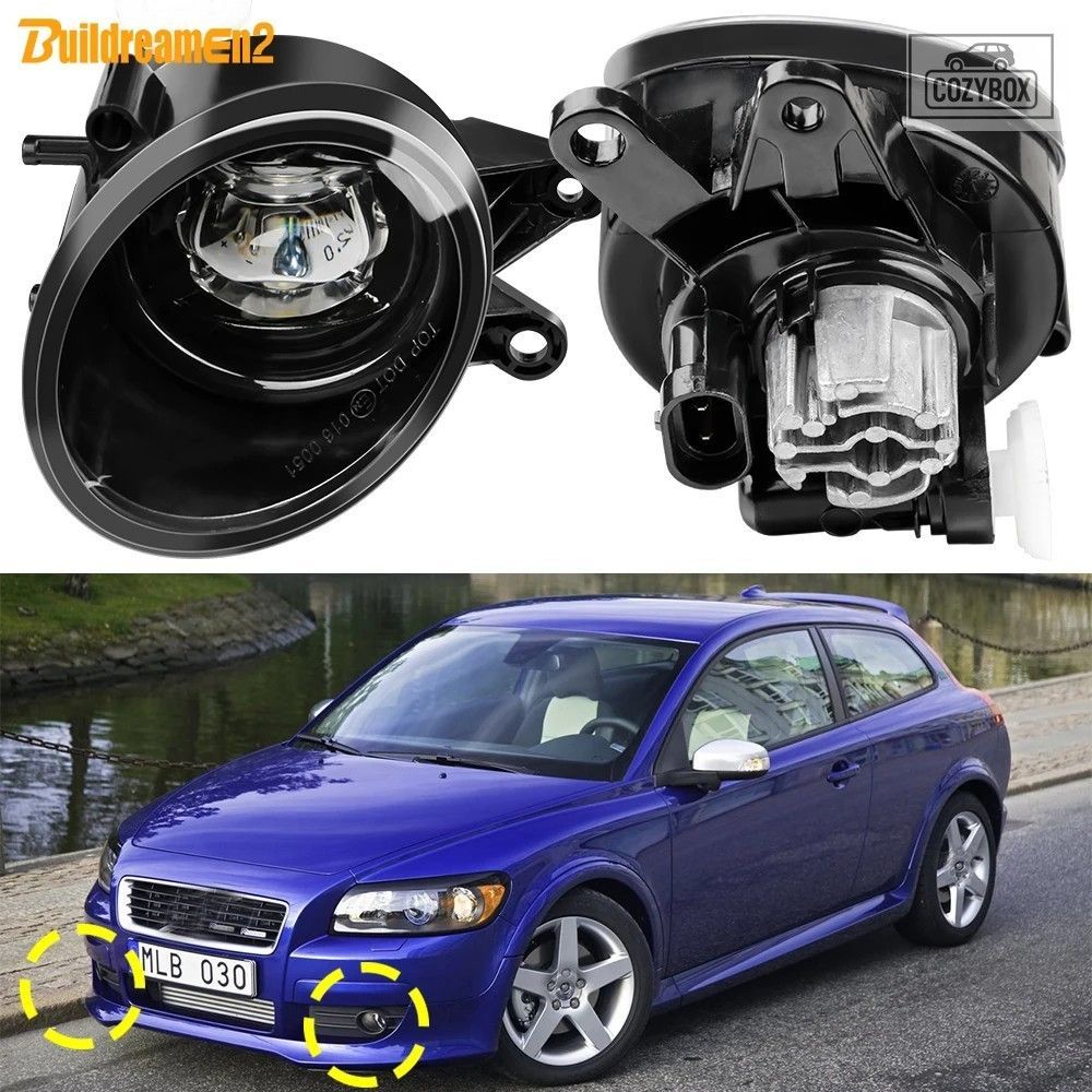 1 ペア 30 ワット LED レンズ フォグライトアセンブリ + Canbus デコーダ H11 ボ