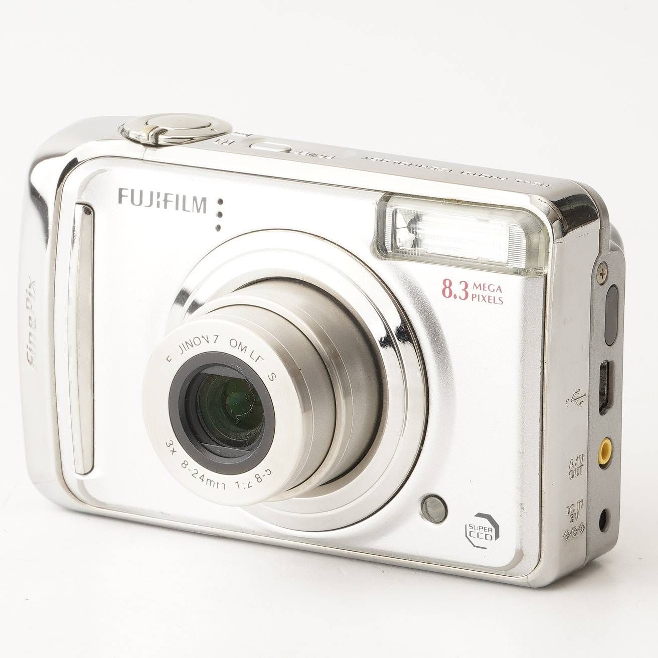 フジ Fujifilm FINEPIX A800 シルバー コンパクトデジタルカメラ