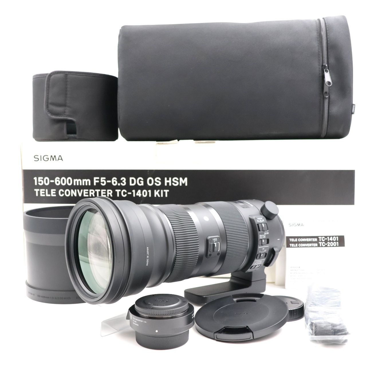 ■極上品■ SIGMA Sports 150-600mm F5-6.3 DG OS HSM 1.4xテレコンバーターキット 超望遠ズームレンズ ニコン Fマウント