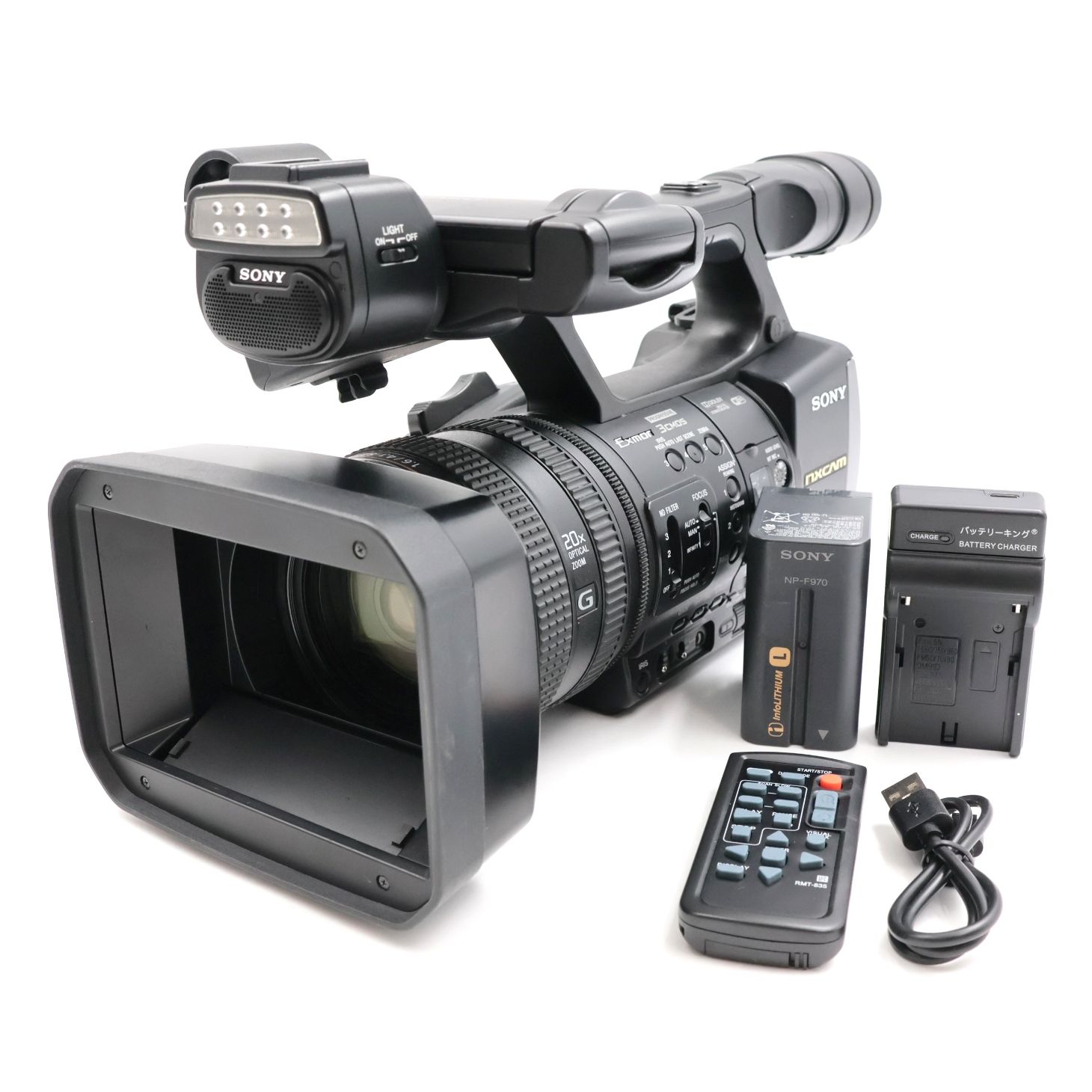 ■通電時間0x10h！極上品■ SONY HXR-NX3 NXCAMカムコーダー 業務用ビデオカメラ ソニー