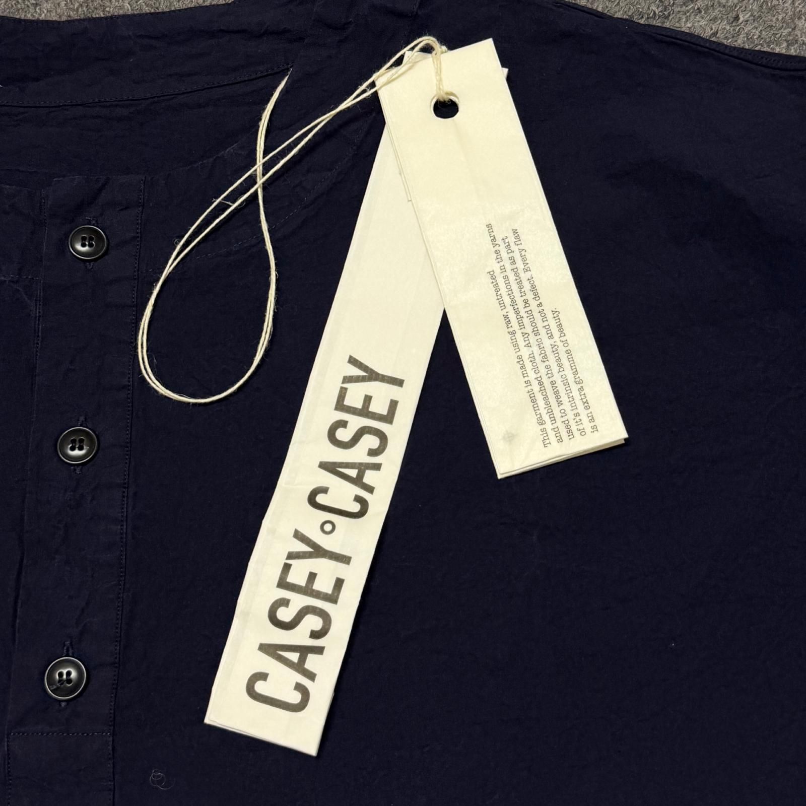 CASEY CASEY P3 TOP ヘンリーネックTシャツ ケイシーケイシー 18HH96
