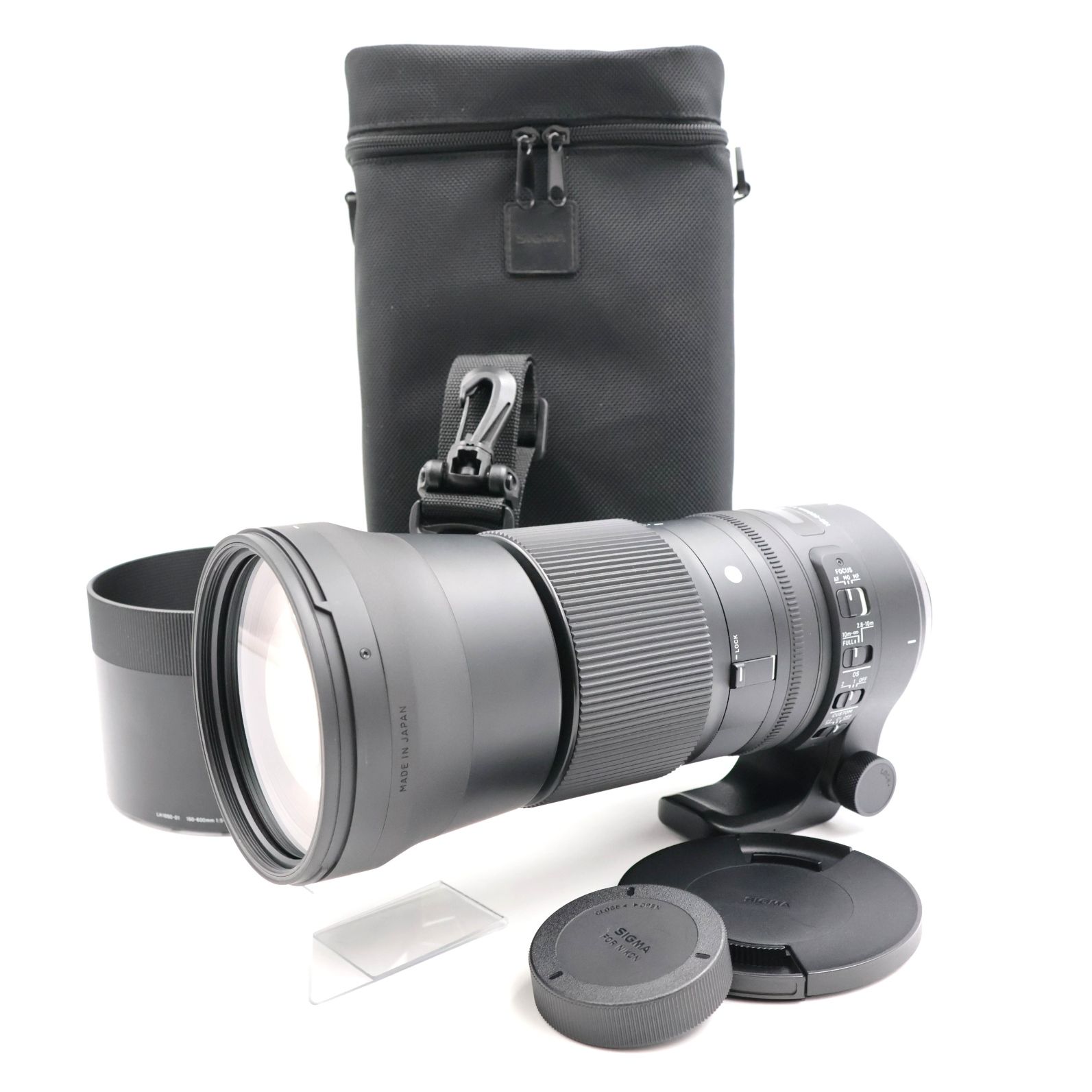 ■新品同様■ SIGMA 150-600mm F5-6.3 DG OS HSM Contemporary 超望遠ズームレンズ Nikon シグマ