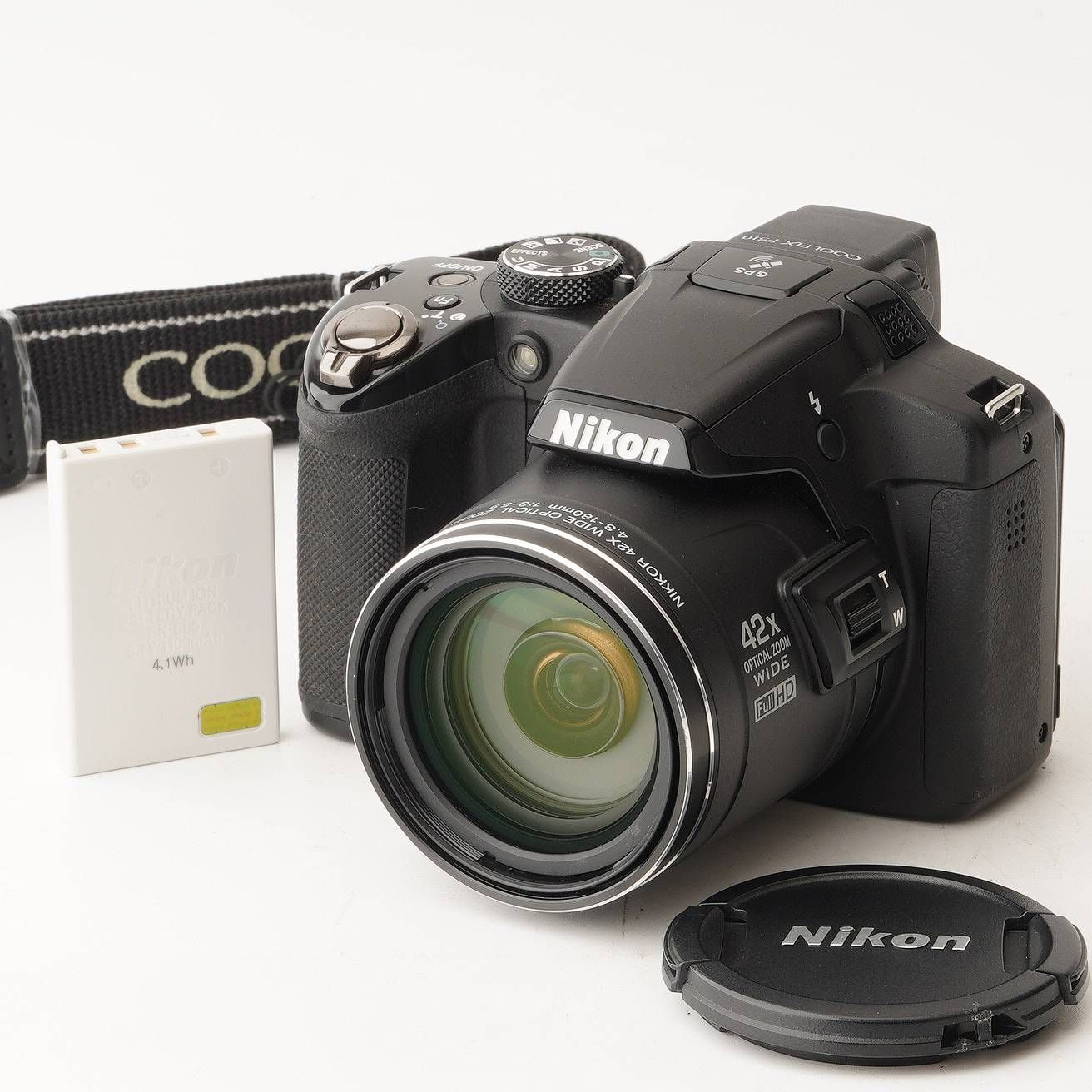 ニコン Nikon COOLPIX P510 ブラック 42x 光学ズーム Full HD