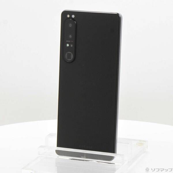 中古】Xperia 1 IV 256GB ブラック SOG06 au SIMフリー - メルカリ