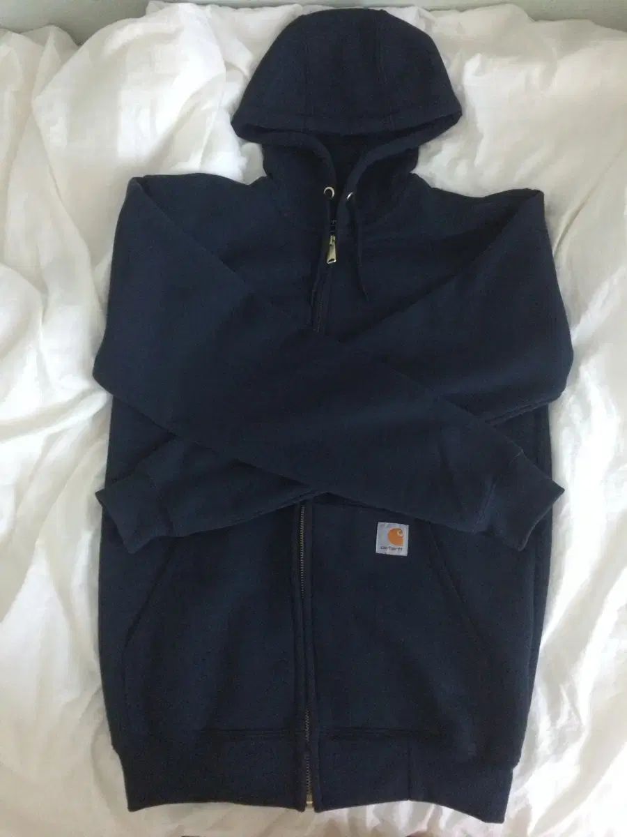 Carhartt カーハート フードジップアップ ネイビー xs