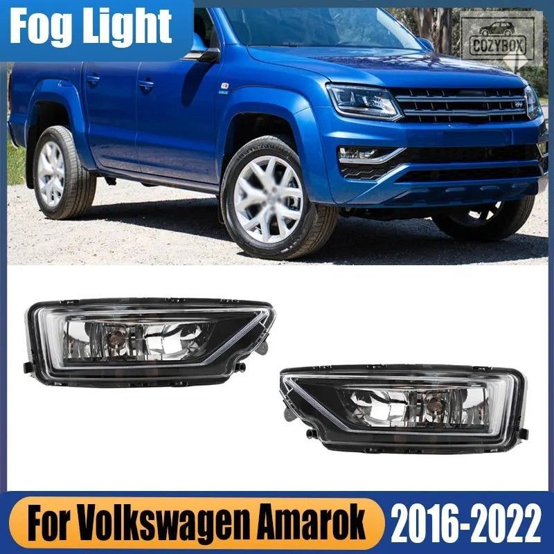 フォルクス ワーゲン VW Amarok 2016 2017-2022 自動フロント バンパー フォグライト