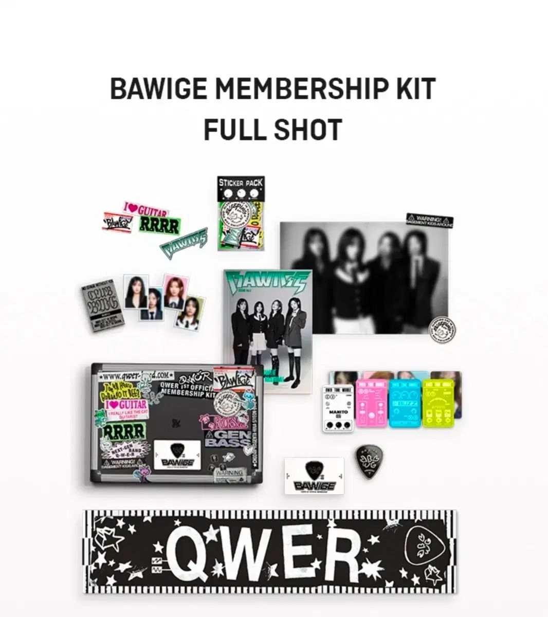 QWER 바위게 1기 キーキット KIT