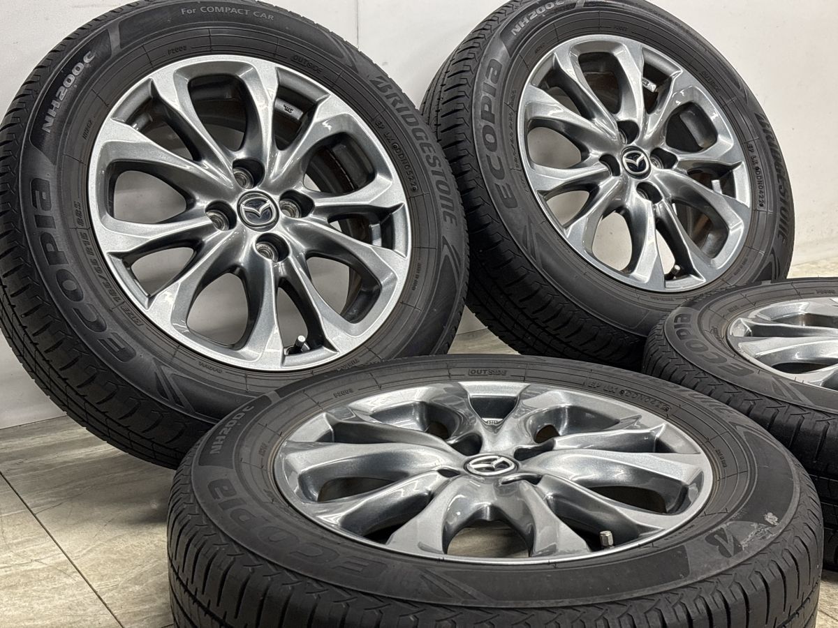 純正品】マツダ デミオ 純正 15in 5.5J +40 PCD100 ブリヂストン