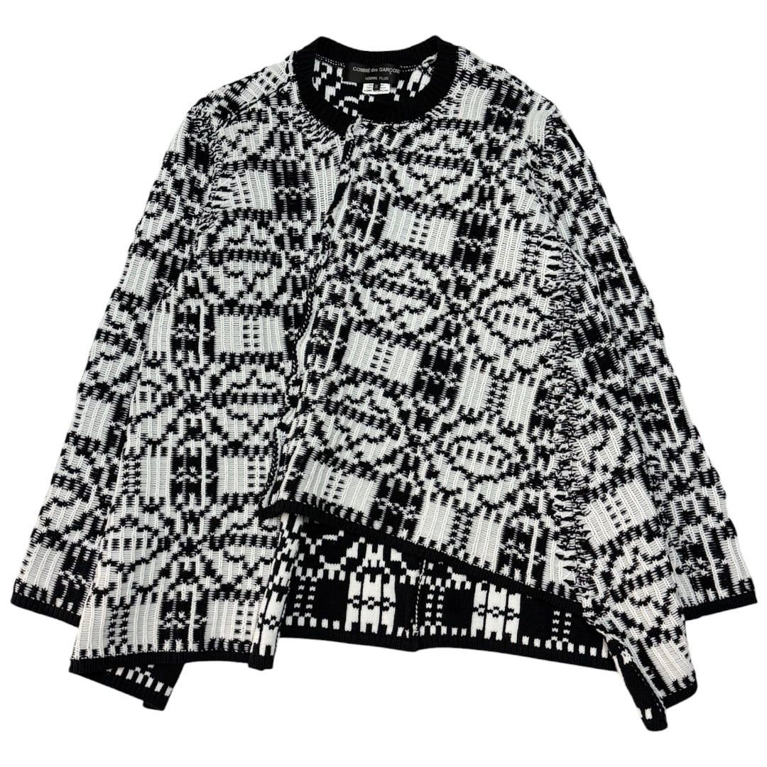 COMMEdesGARCONS HOMME PLUS　Asymmetry Knit Pullover