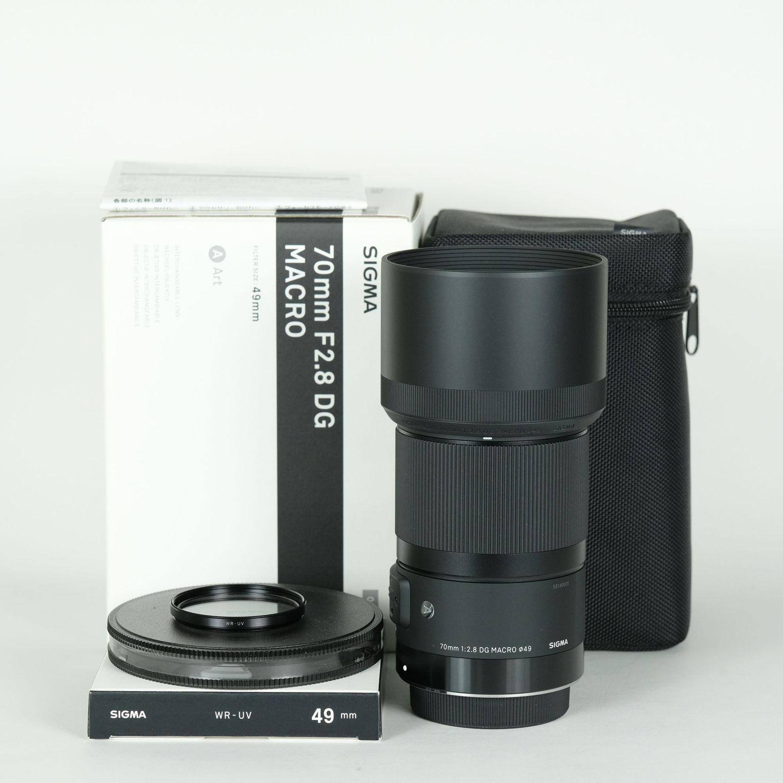 [美品 | 純正フィルター付] SIGMA 70mm F2.8 DG MACRO｜Art [シグマSA用] | SIGMA SAマウント