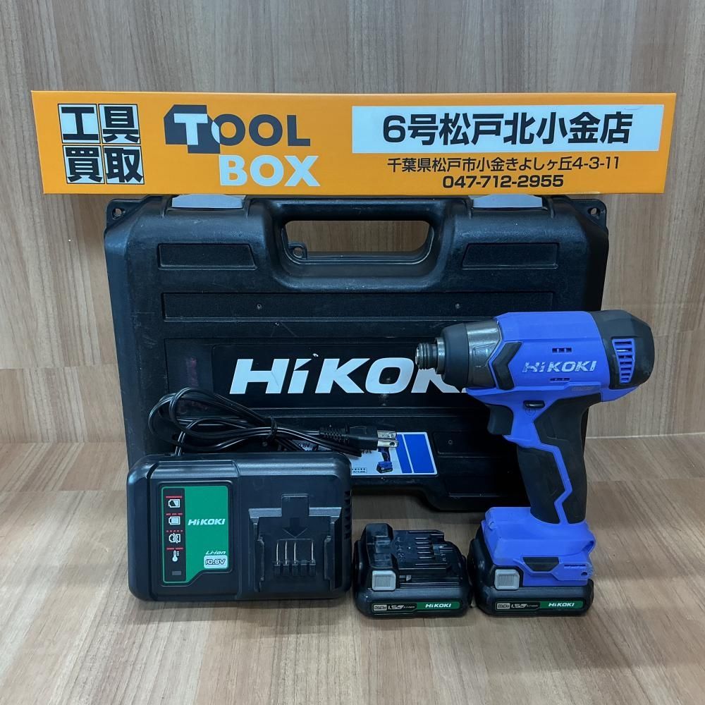 【中古】HiKOKI FWH12DAL 10.8Vコードレスインパクトドライバ【204】